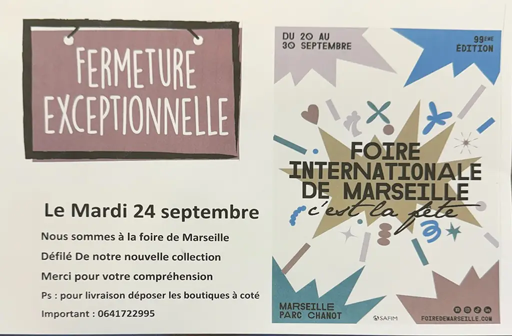 Défilé nouvelle collection foire de Marseille